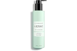 Lierac - Démaquillants - Le Lait Démaquillant 200ml - Hyigène Visage - Prébiotiques - Démaquille - Nettoie - Hydrate - 97% d'ingrédients d'origine naturelle - Tous types de peaux même sensibles