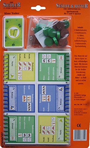 687311 - Die Siedler von Catan - Städte und Ritter Ergänzungs-Set für 5 und 6 Spieler ( Holz)