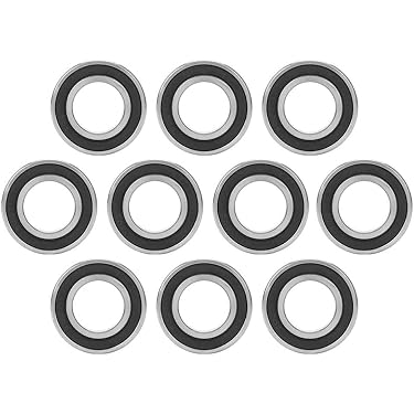 QUARKZMAN MF84ZZ Roulements à Billes Bride 4x8x3mm Double Blindé Chrome Acier - Lot De 10pcs