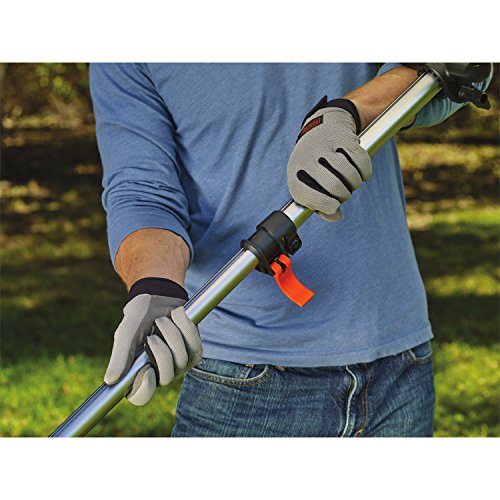 Black+Decker 36V Li-Ion Akku-Rasentrimmer Motorsense Rasenkantenschneider mit AFS Reflex, Akku und Ladegerät, 33cm Schnittbreite, STB3620L, schwarz orange - 7