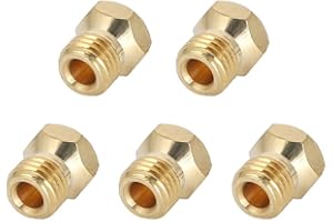 SHINEKOO 5PCS Burner Gas Hob LPG Conversion Kit Jets Replacement Nozzles Propane Injectors 70 87 70 50 102 Cooker Hobs Gas Cooking Stove Gas Jets