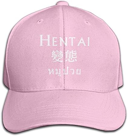 Custom Cute Unisex Hentai Fishing Cap Hats RoyalBlue Pink