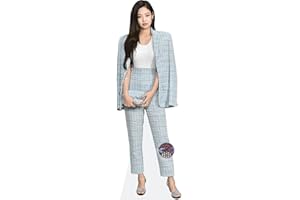 CELEBRITY CUTOUTS Jennie (Blue Suit) Pappaufsteller lebensgross