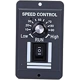 DC Motor Speed Controller Adjustable Motor Regulator Speed Controller 12V-60V 10A CW CCW PWM Brush Motor Adjustable Motor Reg