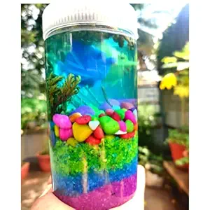 Awesome Place- The Parent BREAK DIY Under The Sea Creatures Mini-Aquarium Water Kit for Kids, Fun DIY Activity Sea Animal Ocean Themed Kit and Birthday Gift for Boys and Girls 2 - 7yrs | Pack of 1