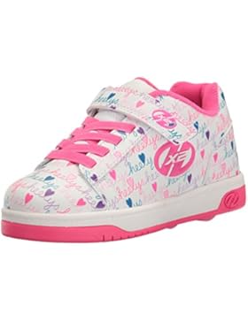 Heelys Mädchen Dual Up 770231 Lauflernschuhe Sneakers, Schwarz / Rosa