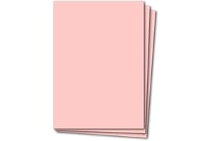 ‎GLÜXX AGENT Glüxx Agent 50 Blatt Tonkarton DIN A4 - Rosa - 240 g/m² dicker Bastelkarton - 21,0 x 29,7 cm Pappe zum basteln für Fotoalbum Menükarte Bedruckbar DIY kreativ sein