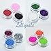 12 Mix Colours Nail Art Craft Acrylic Fine Glitter Powder Pots Tips Decoration