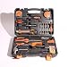 Produktbild Eastar 45-teiliges Reparatur-Hardware-Werkzeug-Set mit Koffer-Steckschlüssel, Hardware Hometool für Fahrzeug-Haushalts-Werkzeuge Ratschen-Hülse-Set Tool Kit