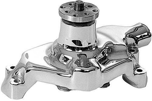Tuff Stuff 1394NB SBC Alum. Short Water Pump Polished 5/8in