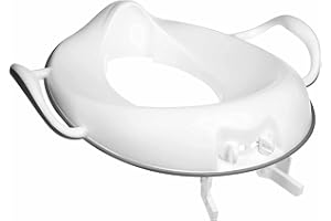 Dr. Talbot's Nuby - Réducteur de toilettes avec protection contre les éclaboussures et poignées - 10+ mois