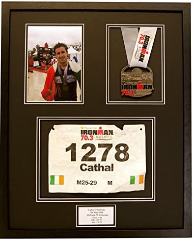 Triathlon, Marathon and Ironman Medal Picture Frame