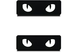 ZCKETO 2 Pièces Des Réfléchissant Drôles Yeux de IR Infrarouge Sécurité Badge Moral Tactique Coussin D'Uniforme Militaire Badge pour Sac À Dos Vêtements Veste Gilet