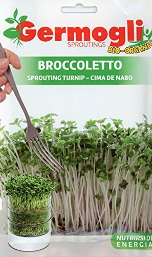 Franchi Germogli Organic Broccoletto Seed for sprouting (1)