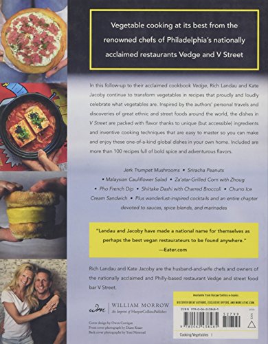 Book's Cover of V Street: 100 Globe-Hopping Plates on the Cutting Edge of Vegetable Cooking