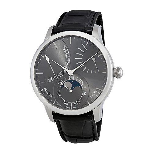 Maurice LacroixMasterpiece Lune Retrograde Men's Automatic Watch - MP6528-SS001-330