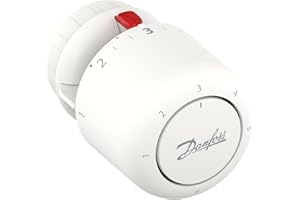 Danfoss Aero RA Click, Vanne thermostatique de radiateur avec soufflet thermostatique rempli de gaz et capteur intégré