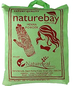 NatureBay Naturals 100% Natural Henna Powder(cloth filtered)(900 gm)