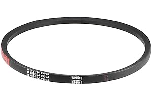 sourcing map A660/A26 Courroies Trapézoïdales 26" Circonférence Intérieure A-Section Caoutchouc Courroie Entraînement