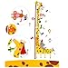 Messlatte Jungle Animals Wall Sticker Set with 31 Stickers