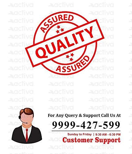 ACTIVA 1200mm Ceiling Fan, 390 RPM High Speed Air Delivery, 50 Watt Cooper Winding Motors, Anti Dust Coating, Less Noise, Large Sweep, 2 Years Warranty (Super Orange) - Image 10