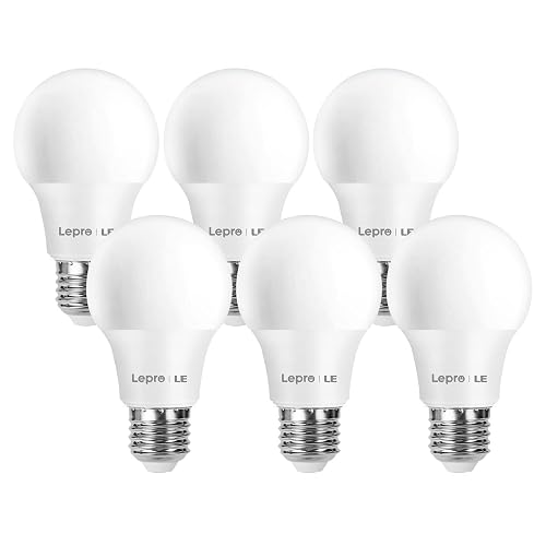 LE E27 LED bulb, 8.5 watt, 806 lumens, E27 LED bulb, replaces 60 W light bulb A60 bulb, E27 2700 Kelvin, warm white LED bulb, 180° energy saving light bulb