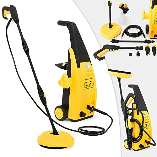 Kompakter Hochdruckreiniger 1500 Watt / 105 bar - Dreckfräse Terrassenreiniger