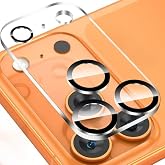 For iPhone 17 Pro Max ile uyumlu &Ccedil;izilmeye Dayanıklı Kılıf Dostu Temperli Cam Kamera Koruyucu Lens (iPhone 17 Pro Max)