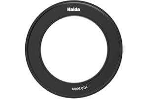 Haida - Anillo adaptador de filtro de 72 mm con tapón de plástico para soporte de filtro M10