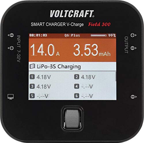 Preisvergleich Produktbild Voltcraft Modellbau-Multifunktionsladegerät 14A Field 300 NiMH, NiCd, LiPo, LiIon, LiHV, LiFePO, Bl