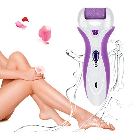 4 in 1 Set Wiederaufladbar Epiliergeräte Hornhautentferner zur Fußpflege, Scherkopf, Epilieraufsatz, Rasier-Aufsatz 4 Aufsätzen mit EU Stecker - 4