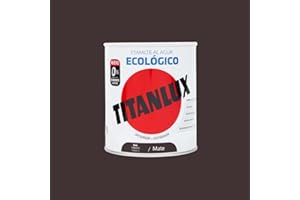 Titanlux Ecológico Esmalte al agua mulisuperficie Mate Tabaco 250 ml