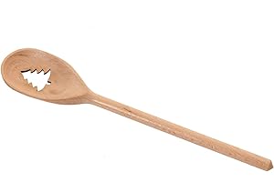 Spruchreif Premium QUALITÄT 100% Emotional · Cuillère en Bois · Motif Sapin, étoile, Renne Cuillère en Bois · Ustensile de Cuisine · Cuillère en Bois · Cadeau Noël · Décoration de Cuisine (étoile).