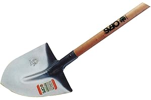 OFAS Badile A Punta 'Professional' In Acciaio Al Boro Temprato Ad Altissima Resistenza. Verniciato. Completo Di Manico Cm.165.