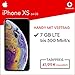 Produktbild Apple iPhone XS (Silber) 64GB Speicher Handy mit Vertrag (Vodafone Smart L Plus) 7GB Datenvolumen 24 Monate Mindestlaufzeit