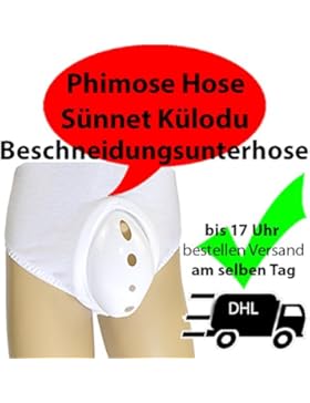 Beschneidungsunterhose , Sünnet Külodu , Phimosehose (S) ca. 05 - 18 Kilo Phimose, Sünnet, Beschneidung, Circumzision...
