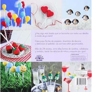 Cake pops: Bizcochos con palito para celebraciones y fiestas / Cake Pops stick for celebrations and holiday