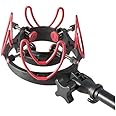 Rycote 044903 InVision Universal Microphone Shock Mount for Large Mic, Black