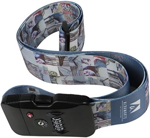 Alda Marte Designer Luggage Strap TSA [Artwork]