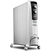 De'Longhi TRD4 1025 BK i&ccedil;i siyah 2500 W ısıtıcı (Bina i&ccedil;i, koridor, siyah, d&ouml;n&uuml;ş, 2500 W, 1100 W)