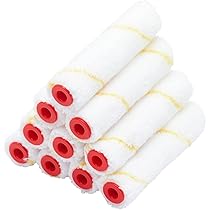 ProDec Advance Lot de 7 mini rouleaux de peinture en microfibre à poils courts de 10,2 cm, pour