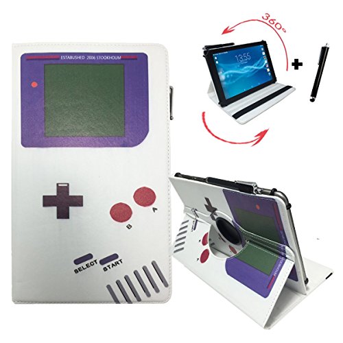 Aldi MEDION LIFETAB P10506 MD 60036 / 25,65 cm / 10.1 " / Multimedia Tablet Pc Tasche + Stylus Touch Pen - 10 Zoll Game Boy 360°