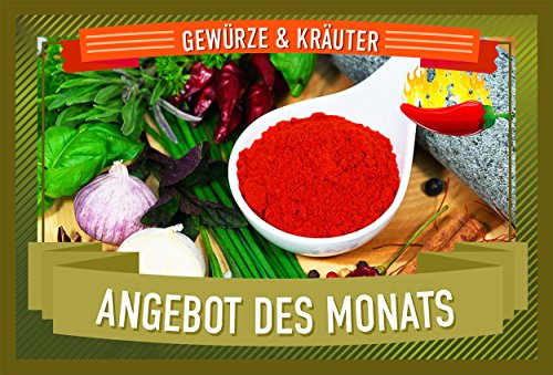 Preisvergleich Produktbild Angebot des Monats - Chili smoked, Chili geräuchert, Cayennepfeffer mit würzigem Buchenrauch. Beutel 100g.