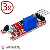 modulo sonido diesel rc ✔️ El AZ-Delivery KY-038 modulo de detección de sonido puede detectar sonidos y salidas como señales analógicas y digitales, por ejemplo, cuando se desea controlar un interruptor de luz con palmas. Este sensor es muy útil con el módulo de relé.