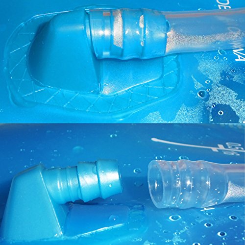 BTR Trinkblase oder Trinkbeutel mit 2 Liter Fassungsvermögen, hergestellt aus TPU (Thermoplastic Polyurethanes), ohne Verwendung von BPA - 8