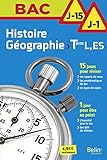 Histoire-géographie Tle L, ES, S J-15/J-1