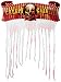 Produktbild Amscan International 240148 Türschmuck Creepy Carnival, gruseliges Motiv, Pappschild mit Gazestreifen, 96,5 x 137 cm