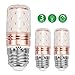 Produktbild ZOOYAUE E27 LED Mais Birne, 8W LED Kerzenleuchter LED Lampe Glühbirnen, Warm Weiß 3000K LED Kronleuchter Lampen, Sockel E27, 3er Pack [Energieklasse A+]