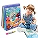 Produktbild BBLIKE magisch Wasser Zeichnen Malbuch Matte, Malbücher kritzeln mit 2 Zauberstift Wiederverwendbare Malerei Brett Kreative Spielzeug Geburtstagsgeschenke 3+ Jahre alte Kinder