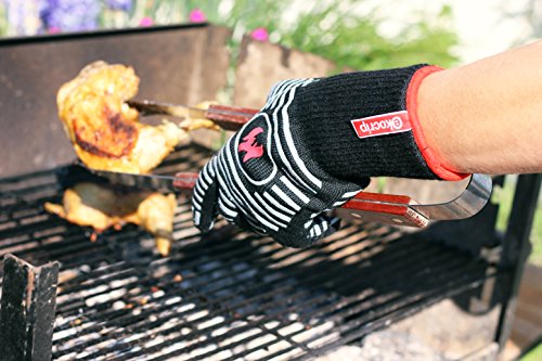 Ekocrip Grillhandschuhe / Premium Ofenhandschuhe bis 250 °C hitzebeständig - 2